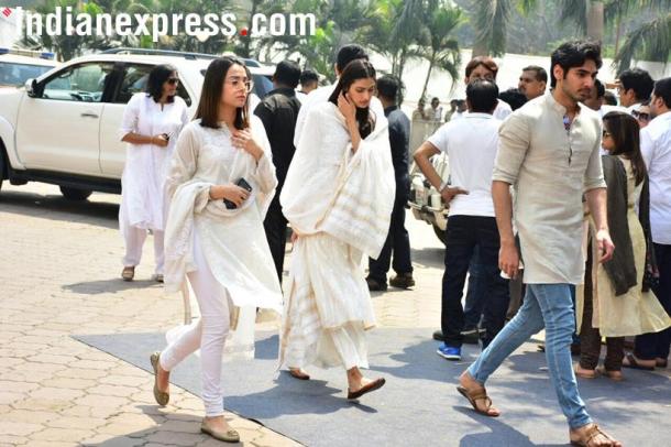 sridevi, sridevi funeral, sridevi funeral photos