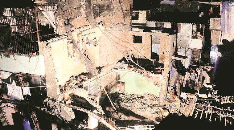 Eight rescued as 2-storey building collapses