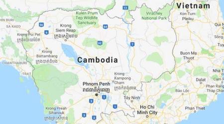 Floodwater released by Chinese dam in Cambodia submerges village