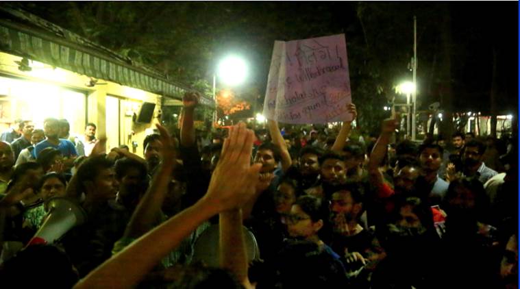 Protest in TISS Mumbai
