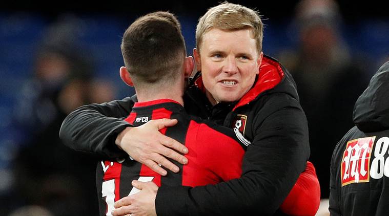Bournemouth defeat Chelsea 3-0.