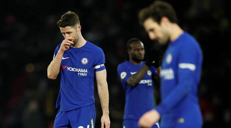 Watford beat Chelsea 4-1.