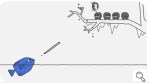 Google Doodle celebrates Day 7 of Winter Olympic Games 2018 with a biathlon illustration