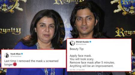 Farah Khan-Shirish Kunder's cute banter on Twitter is 'Awww-dorable'