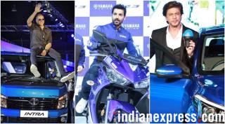 Shah Rukh Khan, Akshay Kumar, John Abraham, Sonakshi Sinha add glam to Auto Expo 2018