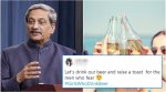 #GirlsWhoDrinkBeer: Women on Twitter take Goa CM Manohar Parrikar's statement down a peg