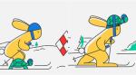 Google Doodle reimagines the Hare and Tortorise story on Day 10 of Winter Olympic Games 2018