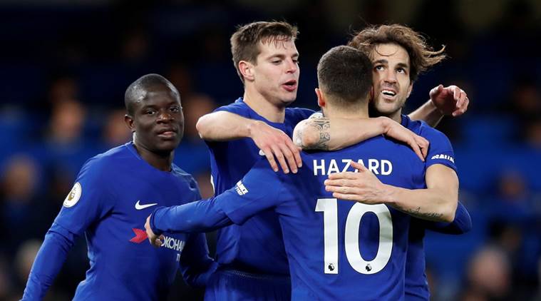 Chelsea target top-four finish, says Eden Hazard
