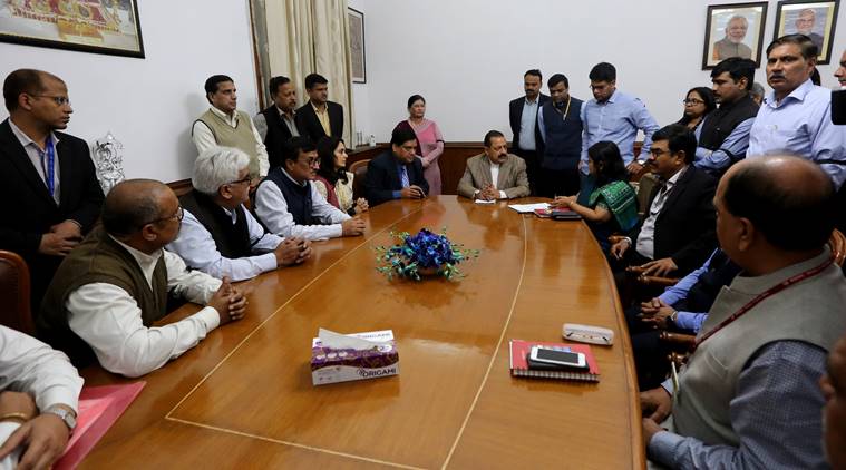 Chief Secretary ‘assault’ case: Delhi govt officers delegation meets Jitendra Singh