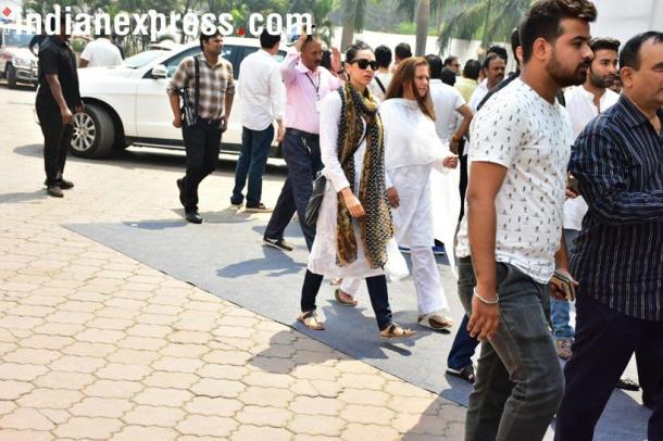 sridevi, sridevi funeral, sridevi funeral photos