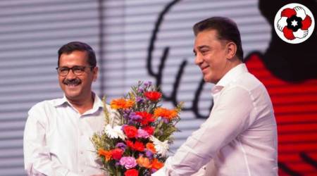 People of Tamil Nadu ready to throw out DMK, AIADMK: Arvind Kejriwal on Kamal Haasan’s party launch