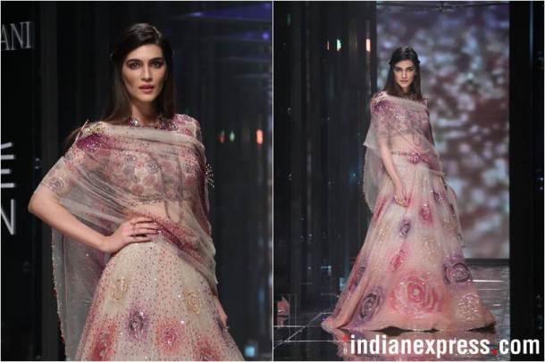 kriti sanon photos from lakme fashion week