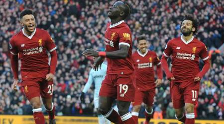 Liverpool passes century of goals with 4-1 win over West Ham United