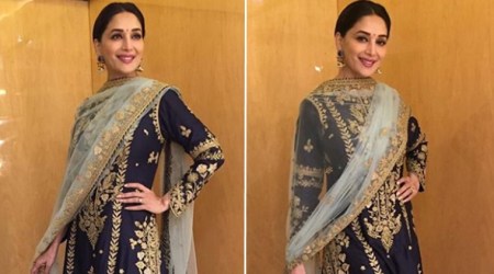 Madhuri Dixit’s ethnic outfit is drool-worthy but the execution is TOO boring
