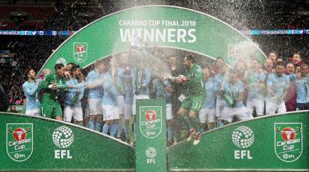 Manchester City thrash Arsenal to win League Cup final