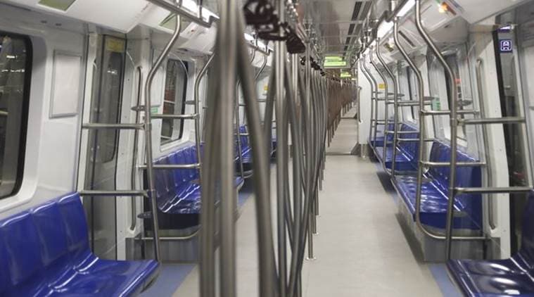 Delhi Metro pink line 