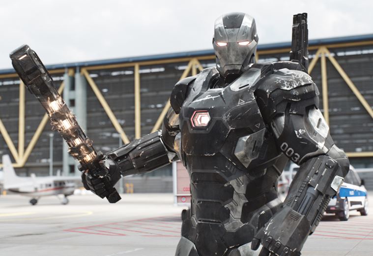war machine in captain america civil war