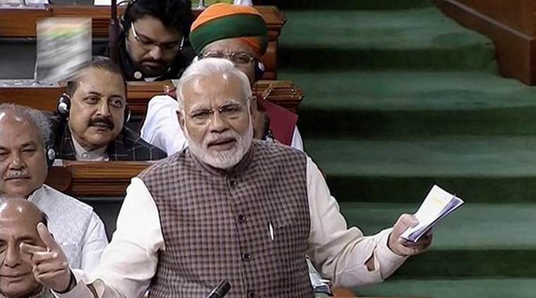 Pm Narendra Modi Speech In Parliament Highlights The Indian Express