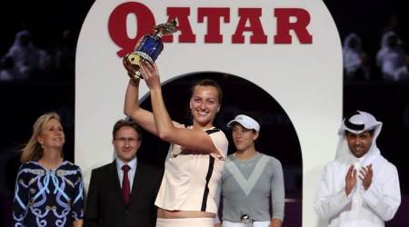 Petra Kvitova beats Garbine Muguruza in Qatar for second straight title