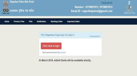 Rajasthan Police admit card 2018 released, know how to download from police.rajasthan.gov.in and rajasthanpolicerecruitment.com