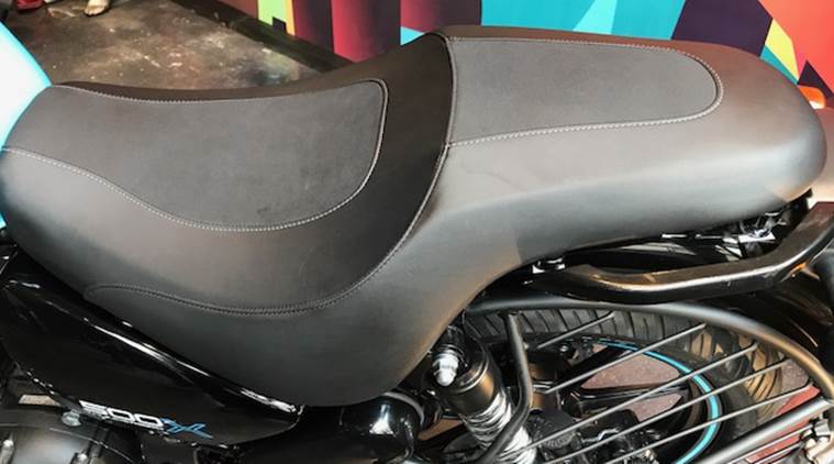 royal enfield thunderbird seat modification