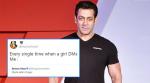 Salman Khan's 'Mujhe Ladki Mil Gayi' tweet gets Twitterati going to town with funny reactions