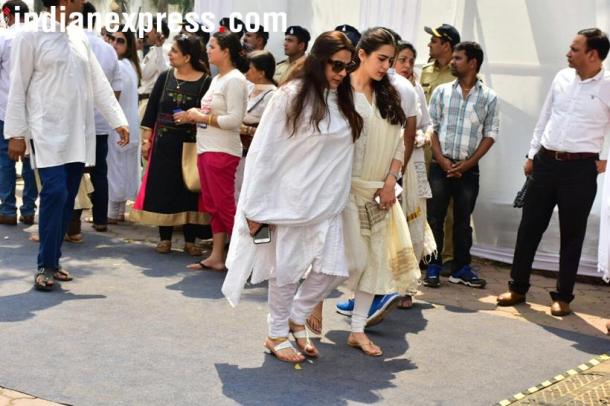 sridevi, sridevi funeral, sridevi funeral photos