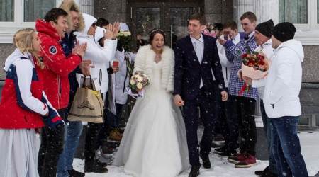 From Russia with love: Skier weds athlete not invited to PyeongChang Games