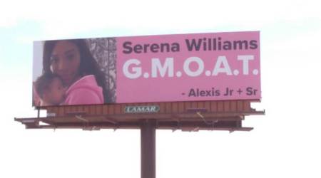 Serena Williams gets four billboards appearance on return to tour