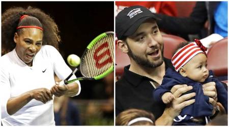 Feminism goals much? Serena Williams is back on court, as hubby takes care of the baby
