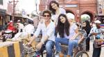 Zero: Shah Rukh Khan, Katrina Kaif and Anushka Sharma enjoy a cycle rickshaw ride