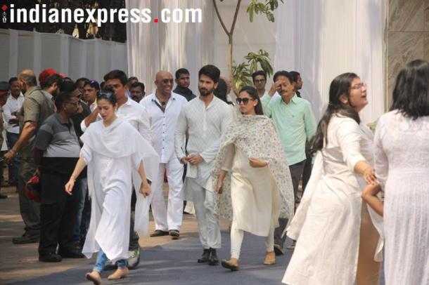 sridevi, sridevi funeral, sridevi funeral photos