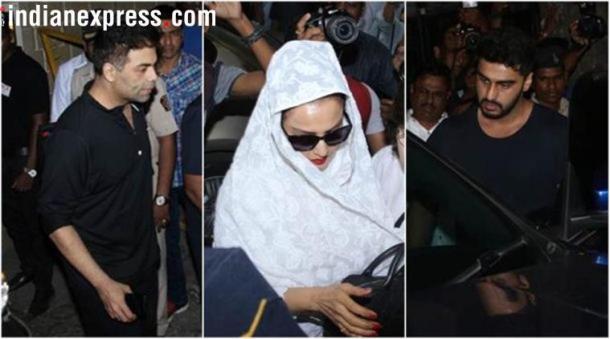sridevi funeral condolences bollywood stars