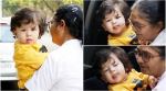 Taimur Ali Khan's million-dollar expressions on his way to a kids' gym will make your day