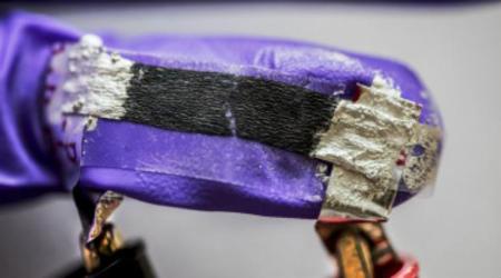 Inexpensive wearable sensor created from tissue paper