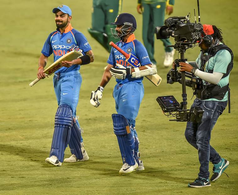 Virat Kohli and Ajinkya Rahane