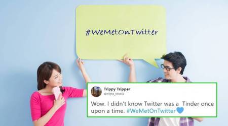 On Valentine’s Day, couples share love stories with #WeMetOnTwitter; others share jokes