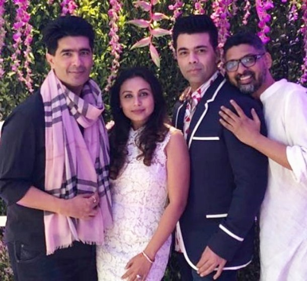 karan johar mother hiroo johar birthday party