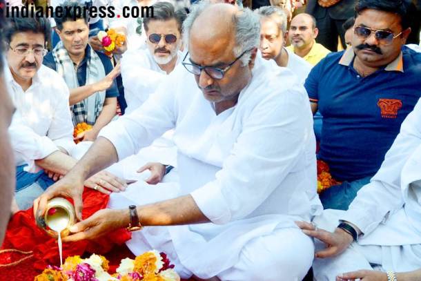 sridevi asthi visarjan in haridwar