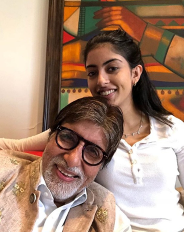amitabh bachchan navya naveli