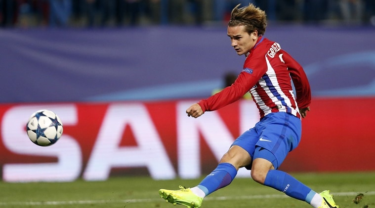 Antoine Griezmann, Antoine Griezmann news, Antoine Griezmann updates, Antoine Griezmann goals,Antoine Griezmann matches, Antoine Griezmann Atletico Madrid, sports news, football, Indian Express