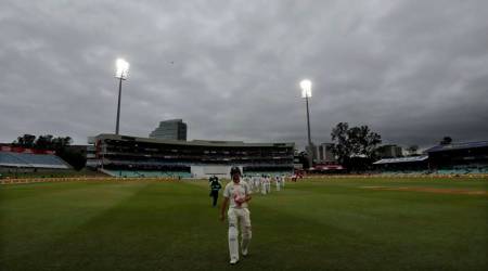 South Africa keep Australia in check on first day of series
