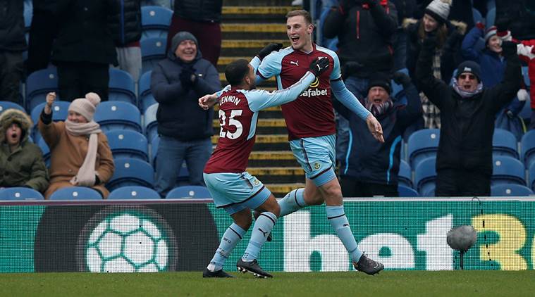 Chris Wood, Chris Wood Burnley, Burnley Chris Wood, Burnley vs Everton, Premier League, sports news, Football, Indian Express