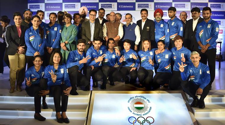 Rajnath Singh Kiren Rijiju Wish The Best To Commonwealth Games Bound