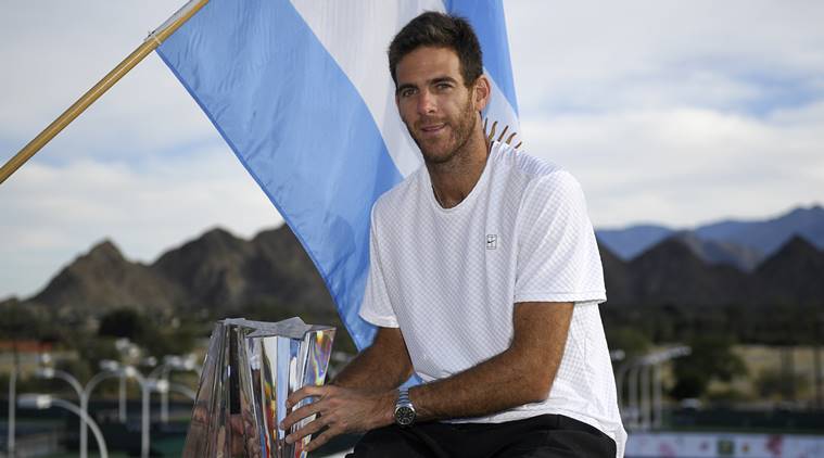 Juan Martin del Potro with the Indian Wells title