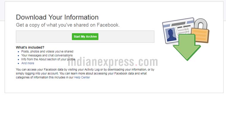 Facebook, Facebook data, Facebook download data, How to download Facebook data, Facebook data archive, Facebook data scandal