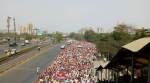 Maharashtra: Braving the heat, over 30,000 farmers reach Mumbai to protest against agrarian distress