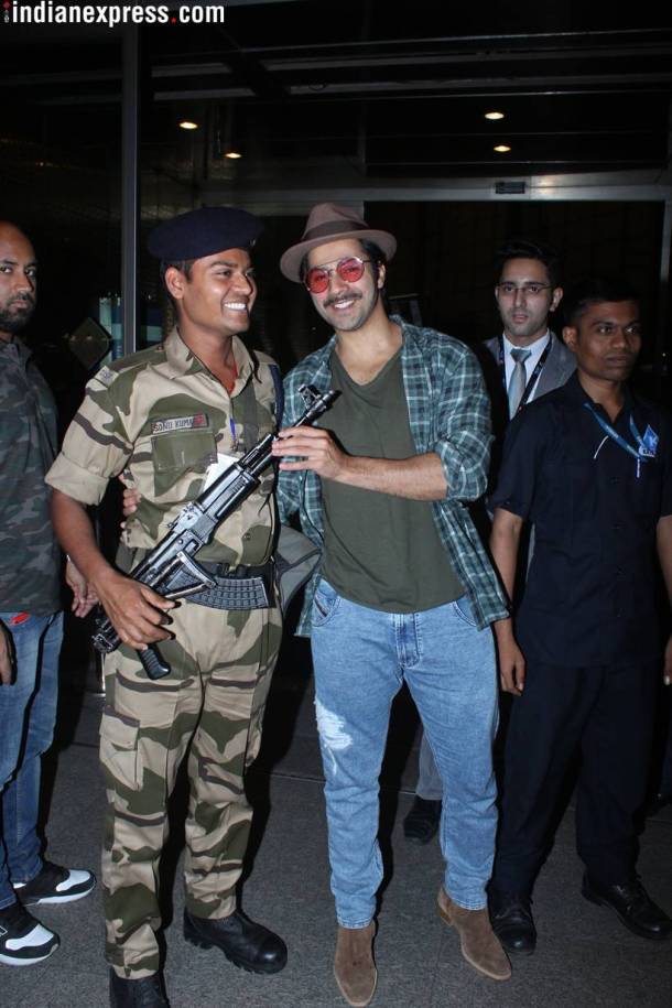 Varun Dhawan launches October trailer