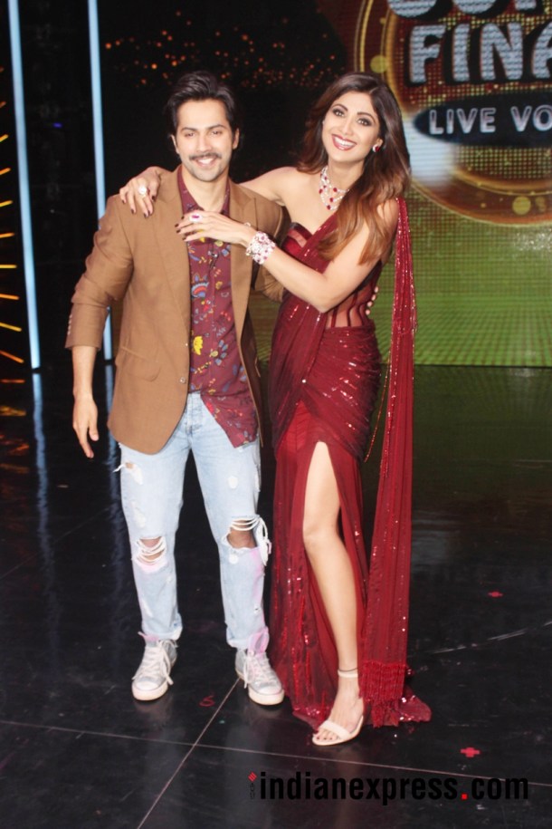 varun dhawan and shilpa shetty
