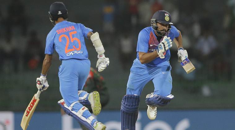 Indian cricket team, Nidahas Trophy 2018, Nidahas Trophy 2018 scores, Nidahas Trophy 2018 updates, Rohit Sharma, India vs Bangladesh, India vs Sri Lanka, sports news, cricket, Indian Express